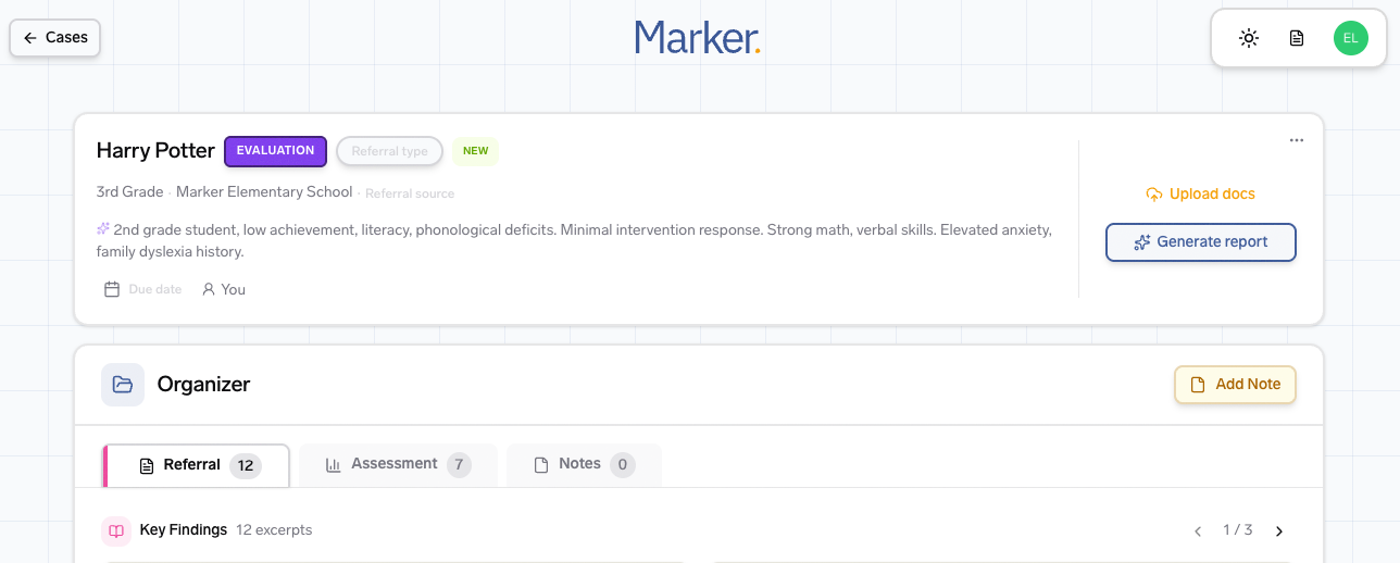 Generate Your Report